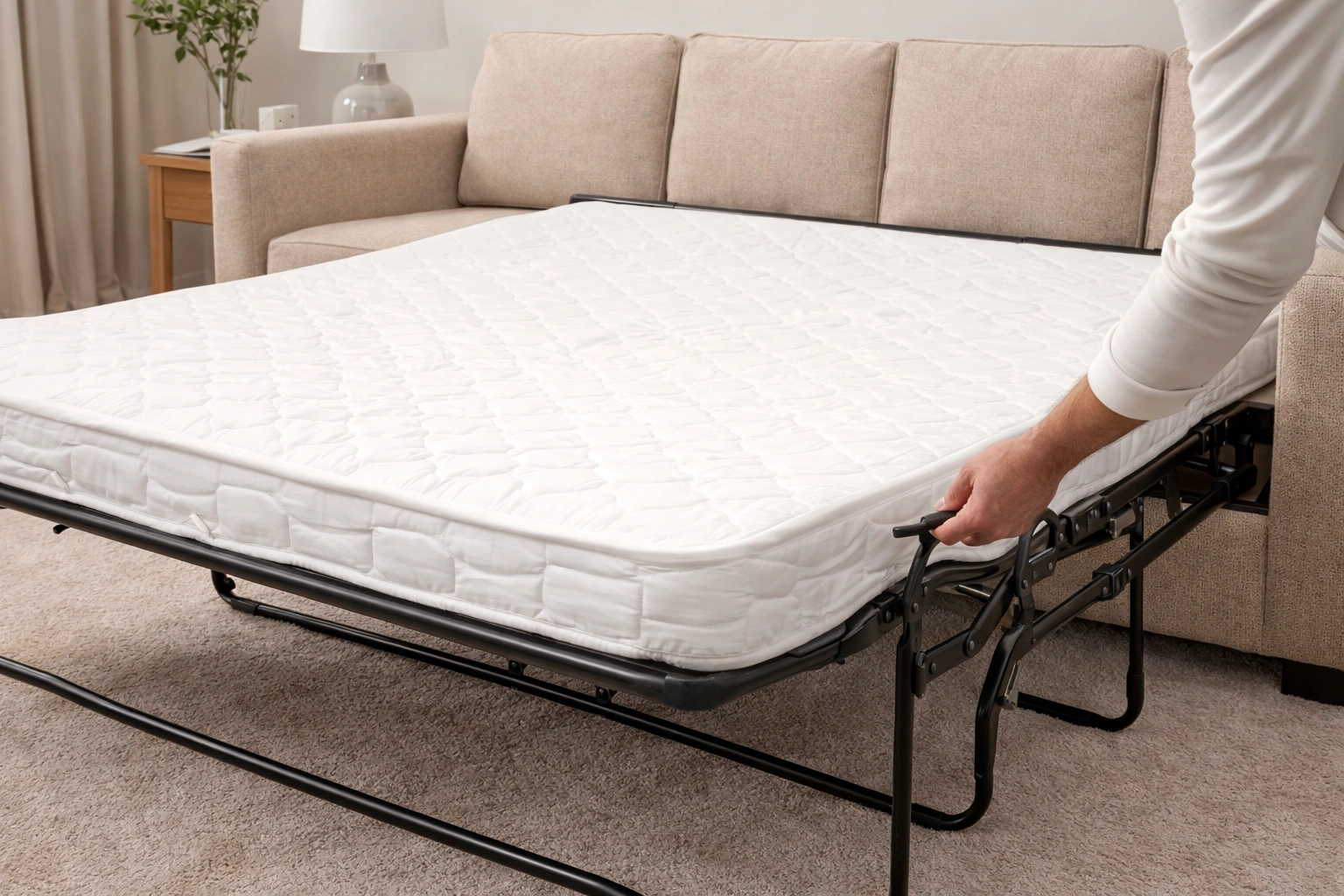 5 seater sleeper sofa with pull-out mattress
