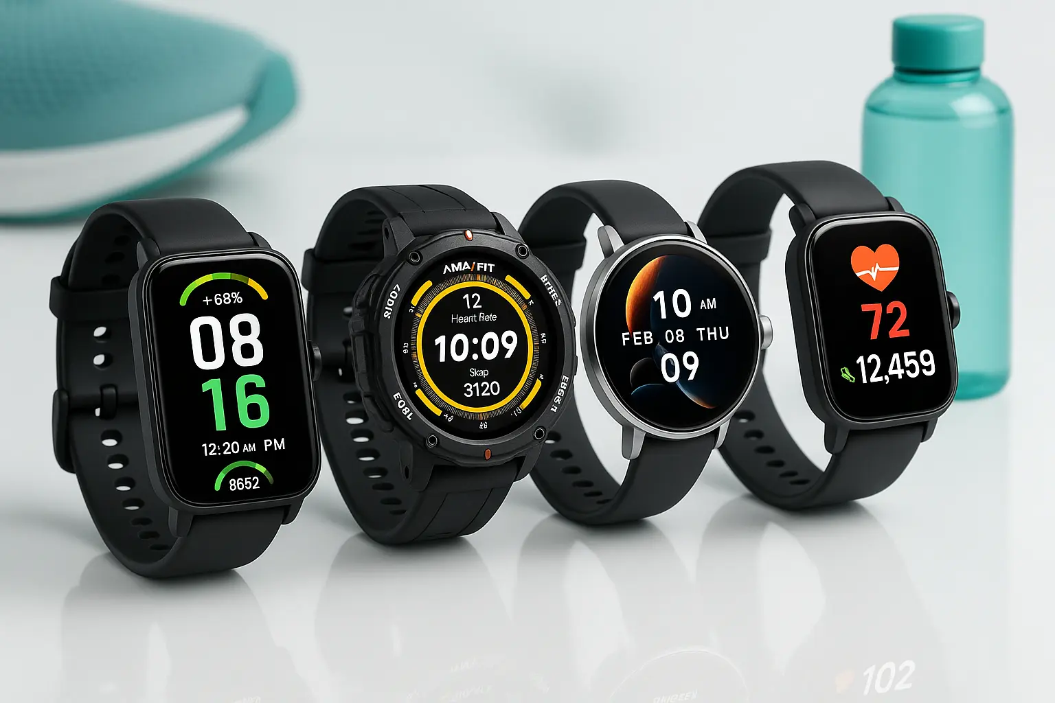 Amazfit smartwatch with long battery life