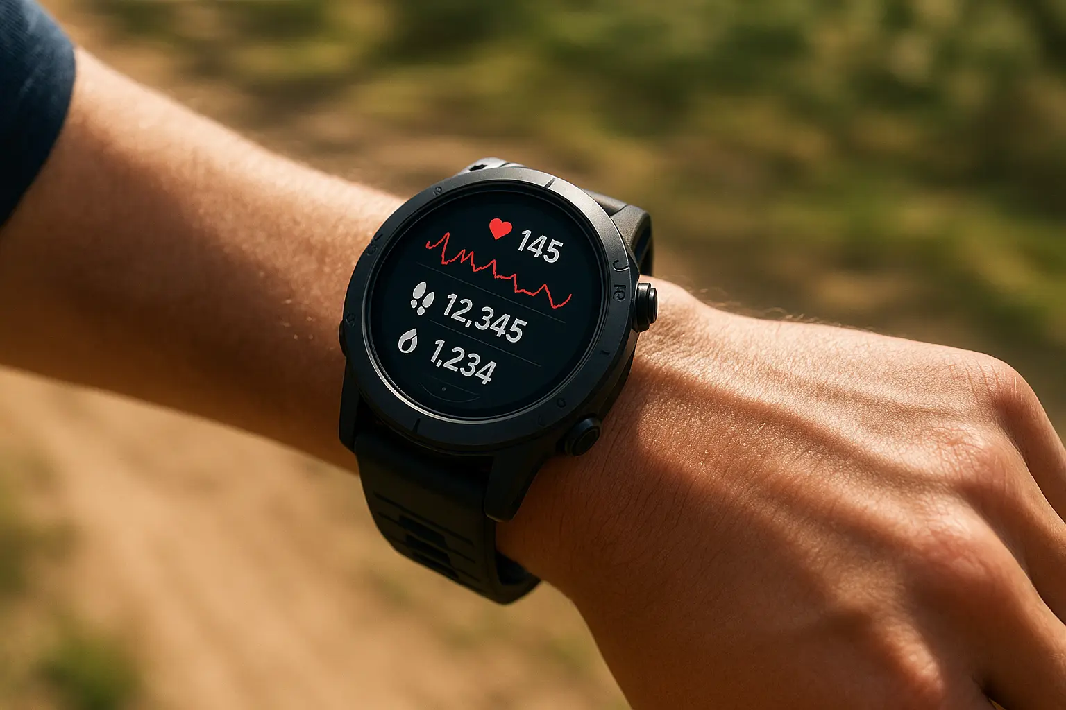 Fitness tracking features in GPS watches