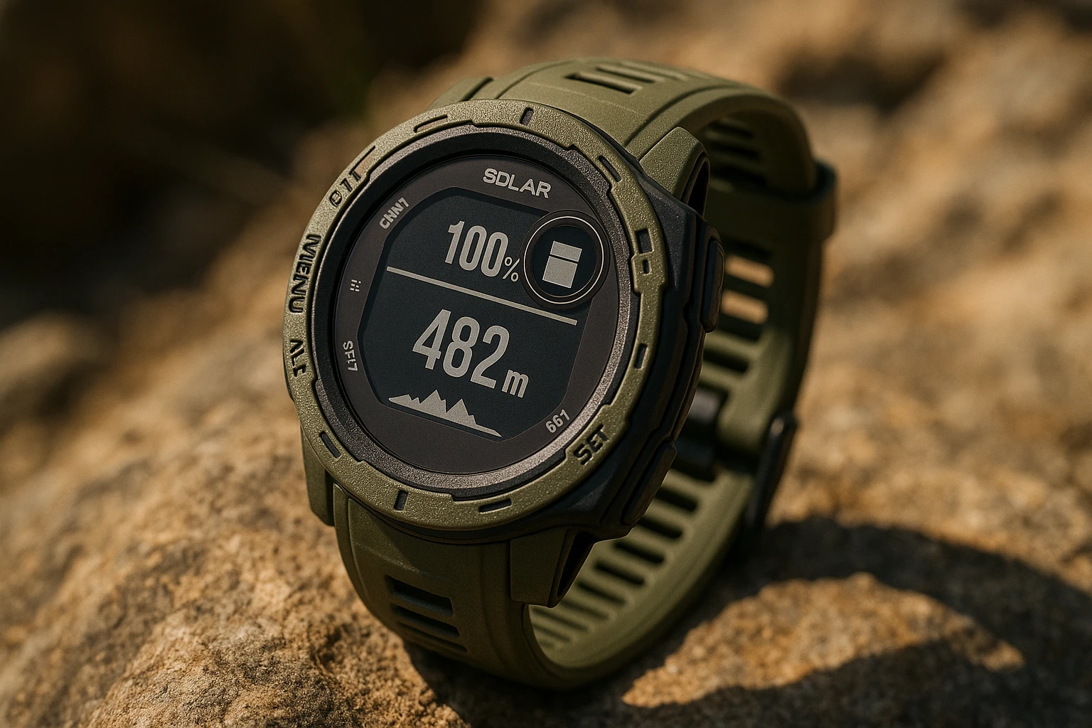 Garmin Instinct 2 Solar long battery smartwatch