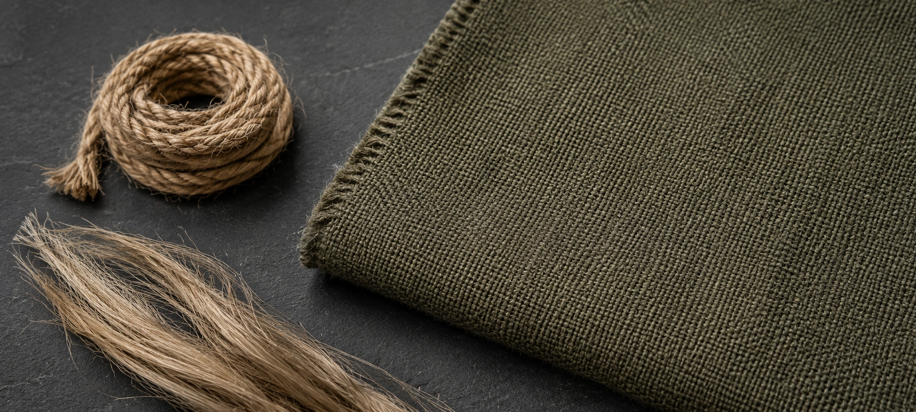 Hemp fabric upholstery for eco sofa