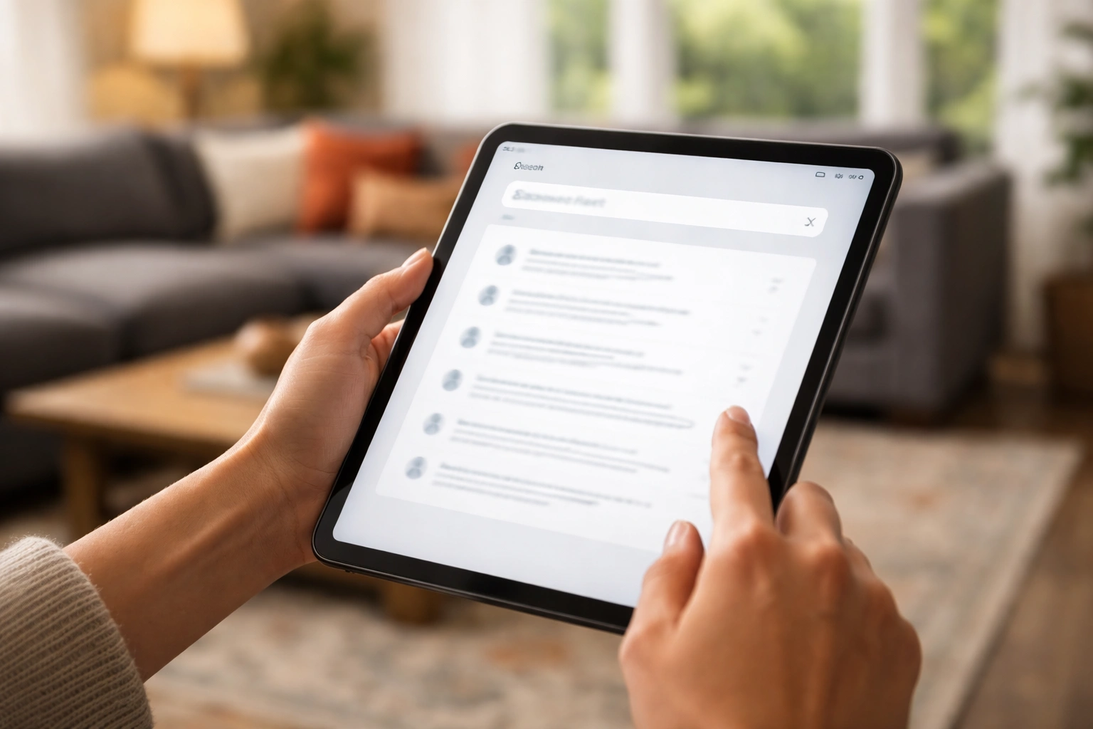 Help and FAQ support for sofa buyers