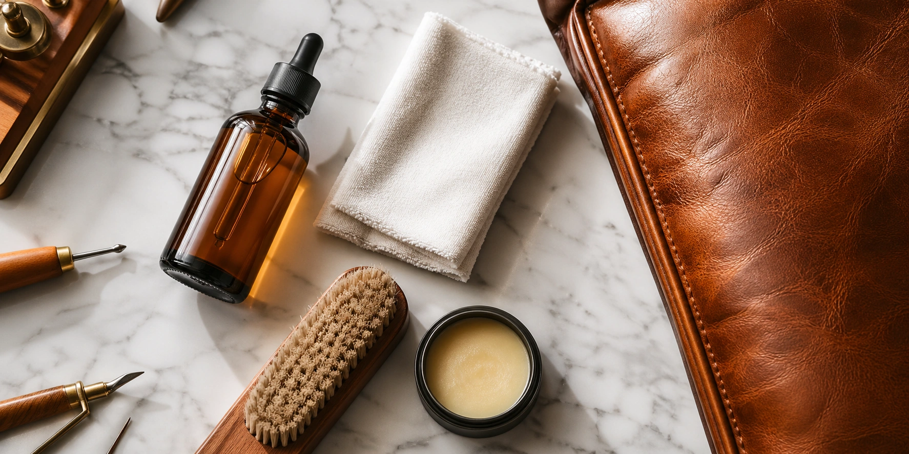 Proper care and maintenance routine for a luxury leather sofa