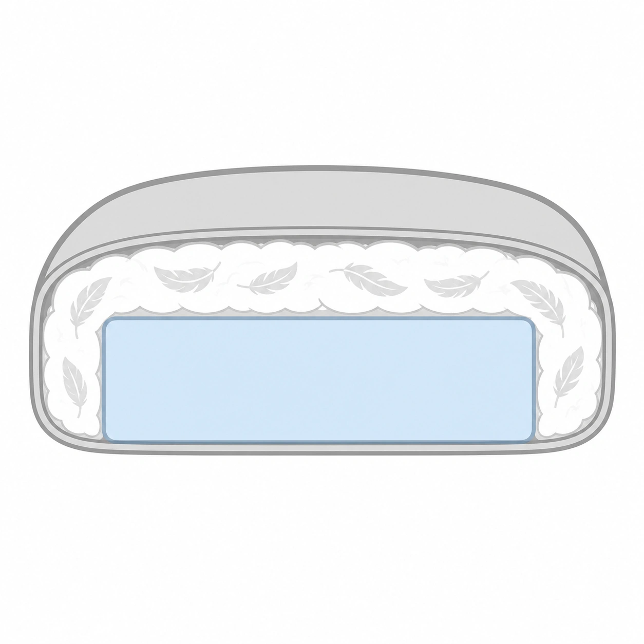 Premium down cushion fill