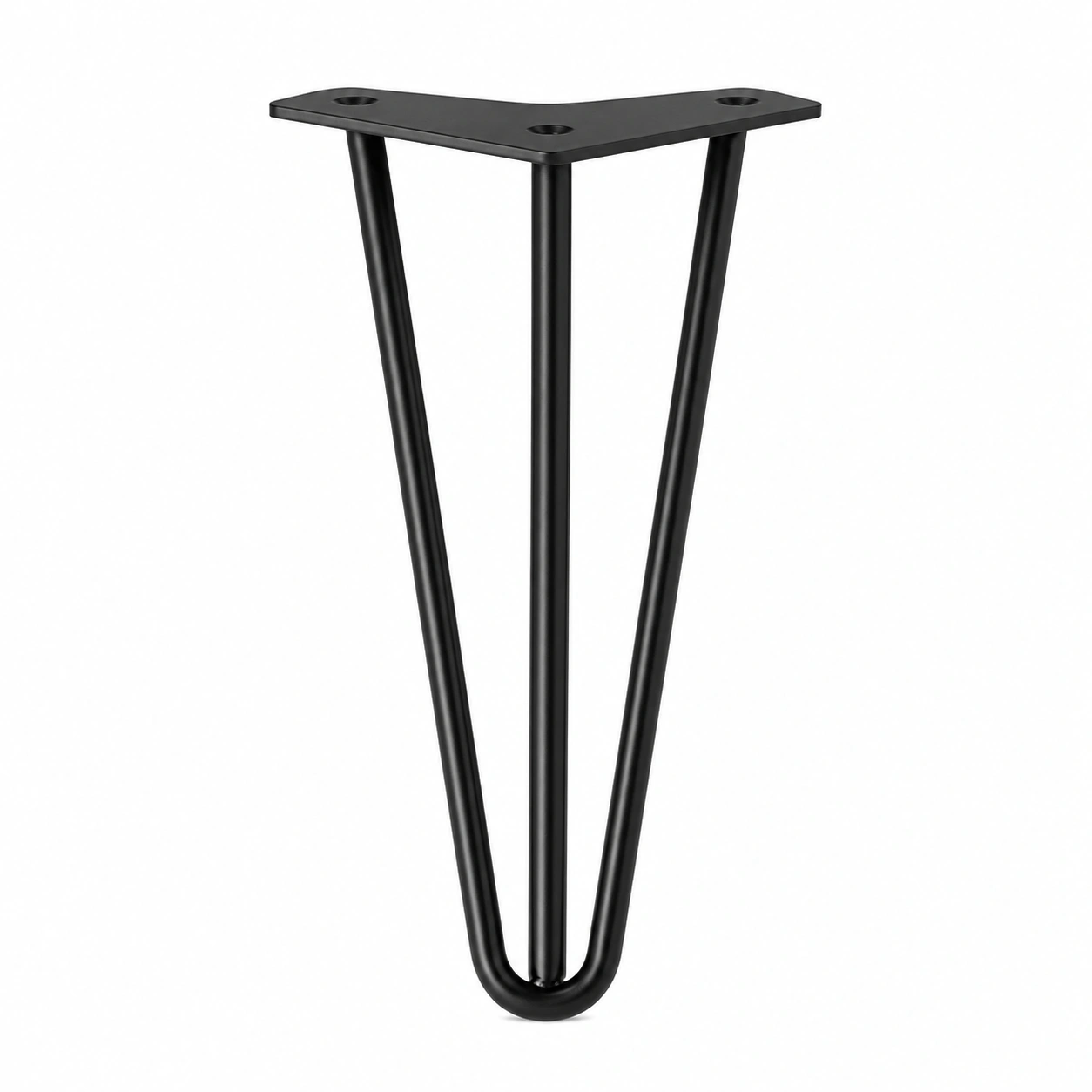 Metal hairpin sofa legs