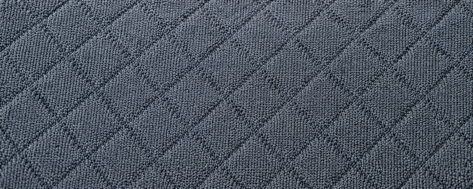 Textured microfiber with subtle patterned weave for visual interest