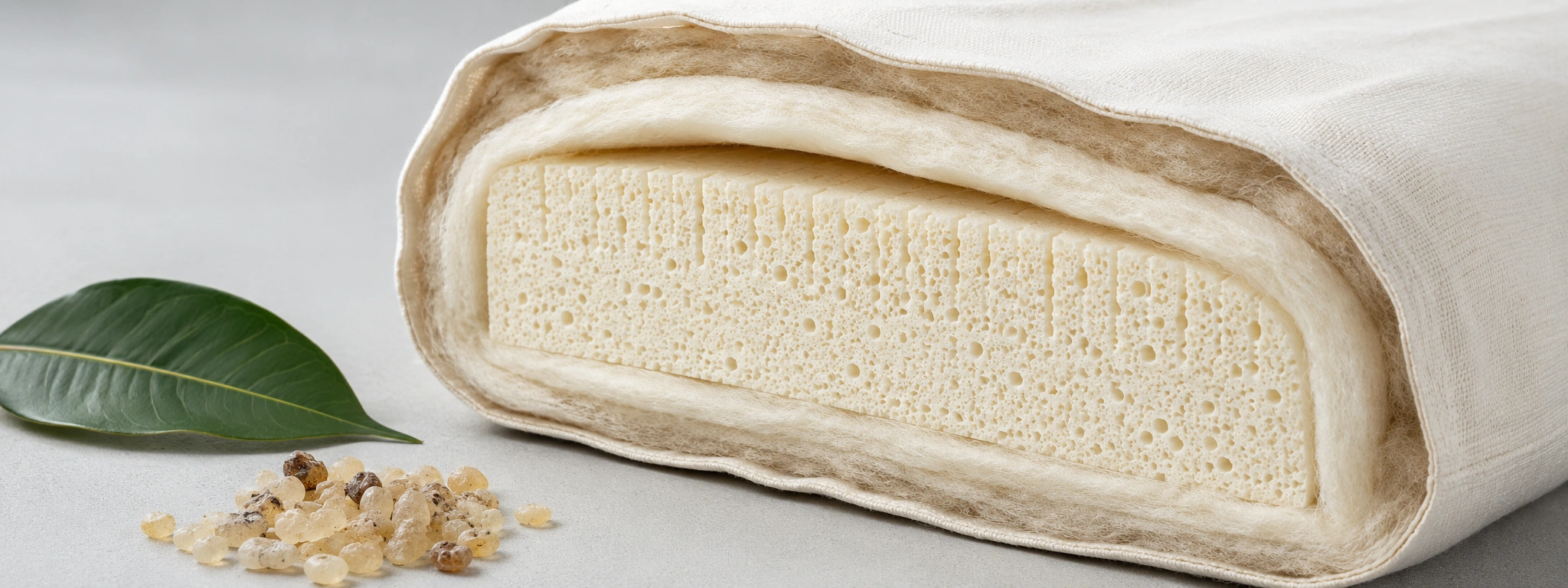 Natural latex foam cushion for eco-friendly sofa