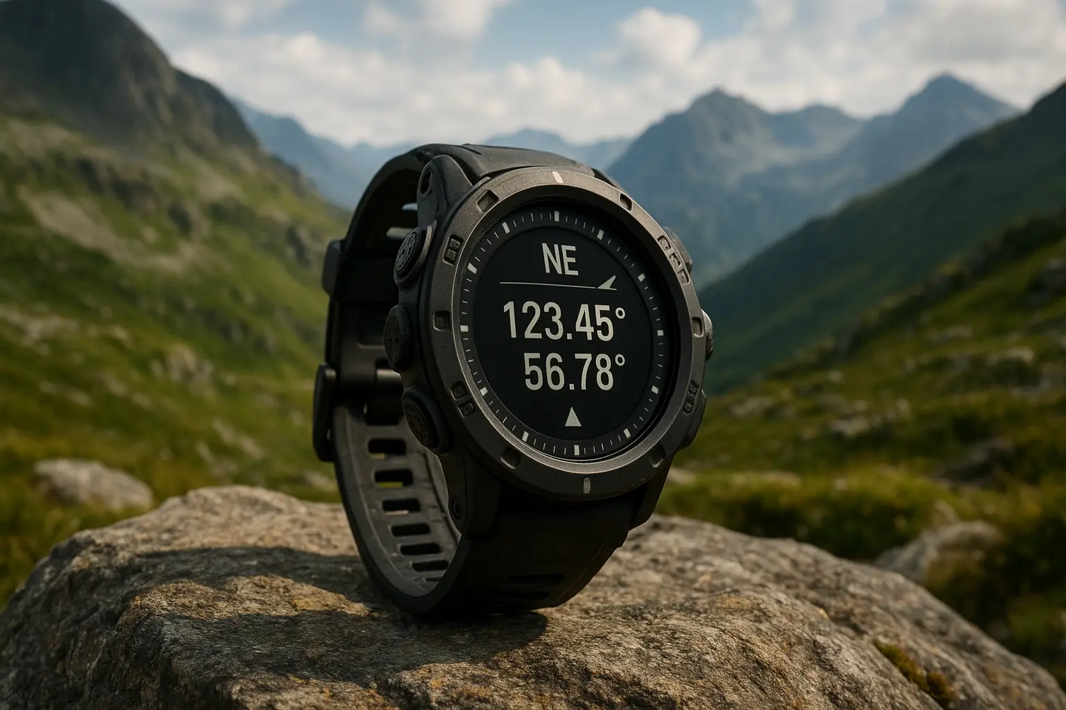 Outdoor Adventure Watches with Compass GPS and Water Resistance Features