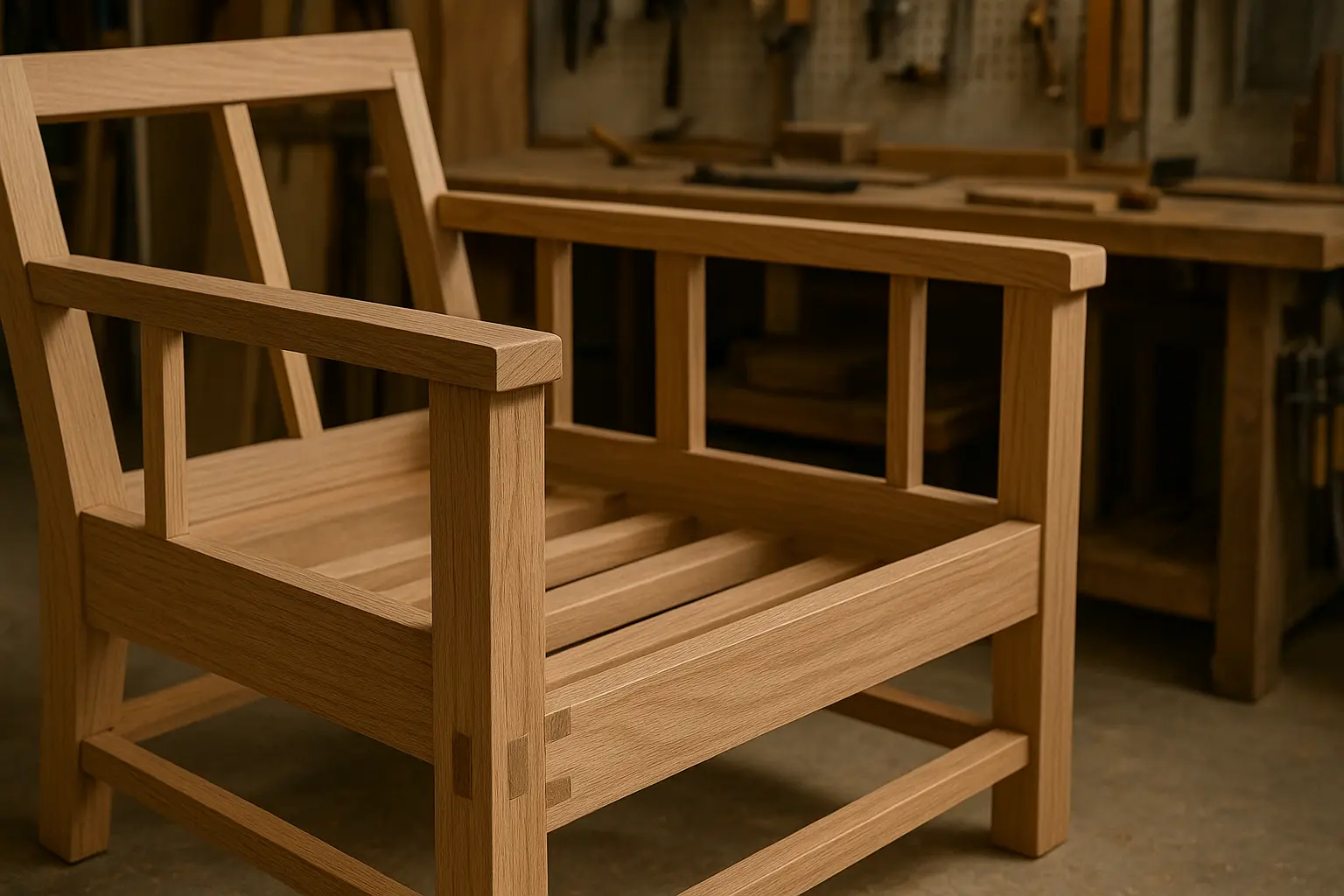 Quality hardwood sofa frame construction