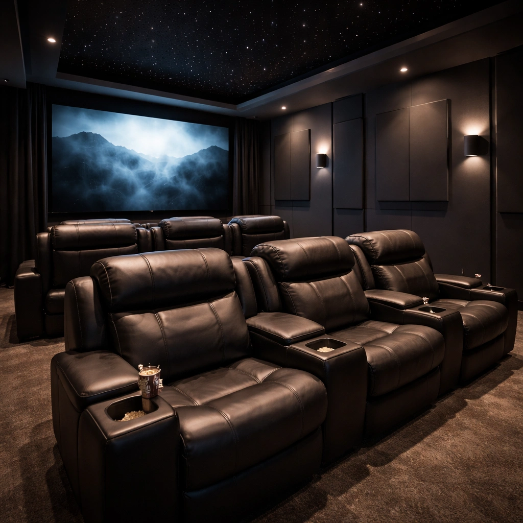 Home theater sofa