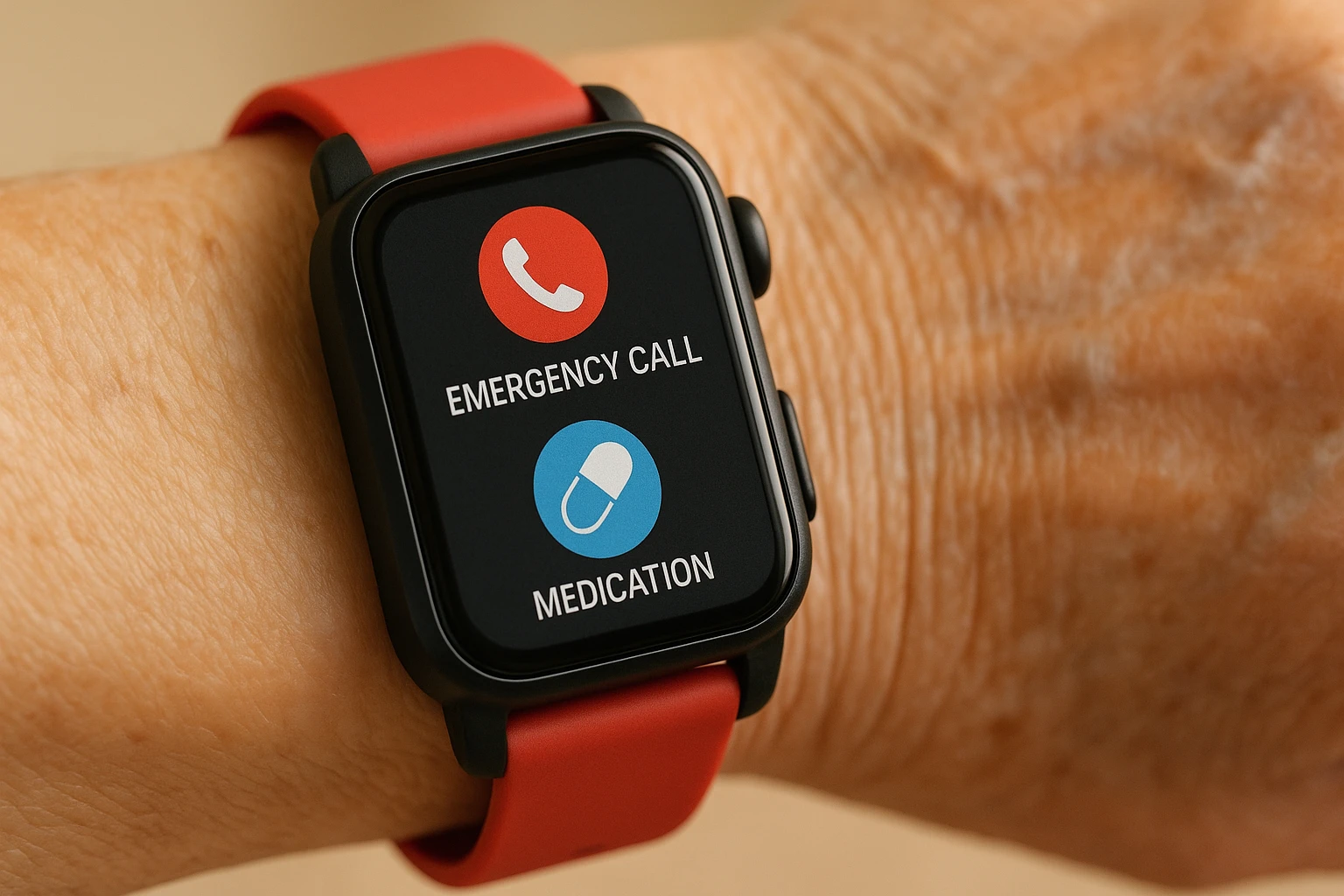 UnaliWear Kanega elderly smartwatch